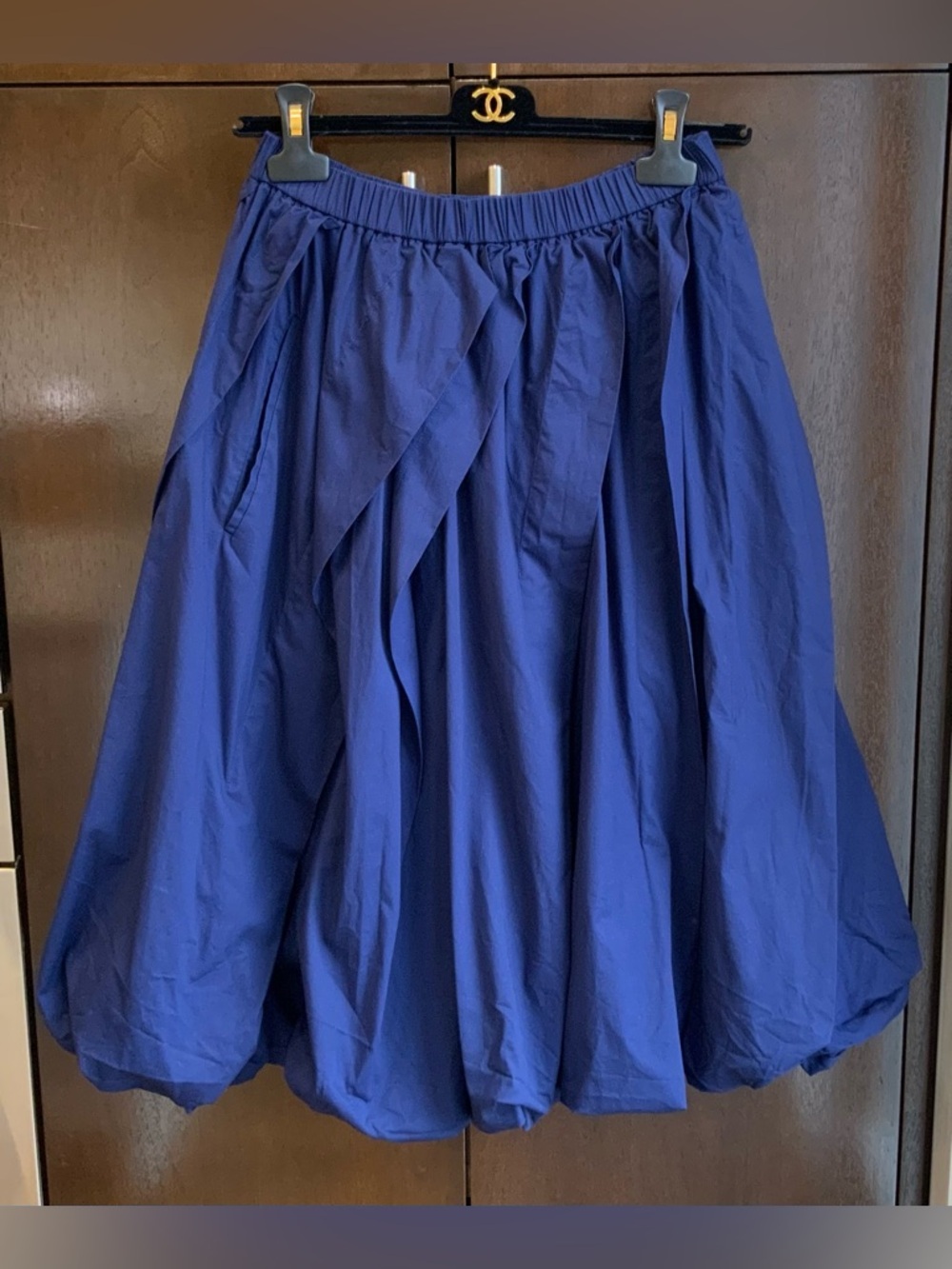 MARNI/ UNIQLO Royal Blue Full Bubble Skirt